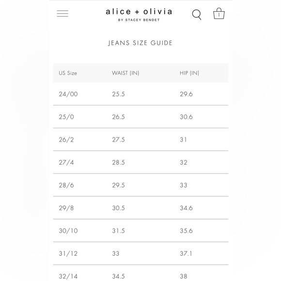 Alice + Olivia low rise skinny jeans - Picture 5 of 6